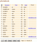 phpMyEdit&nbsp;screenshots